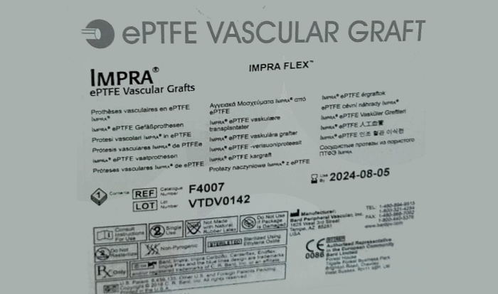 BARD EFTFE Vascular Graft F4007
