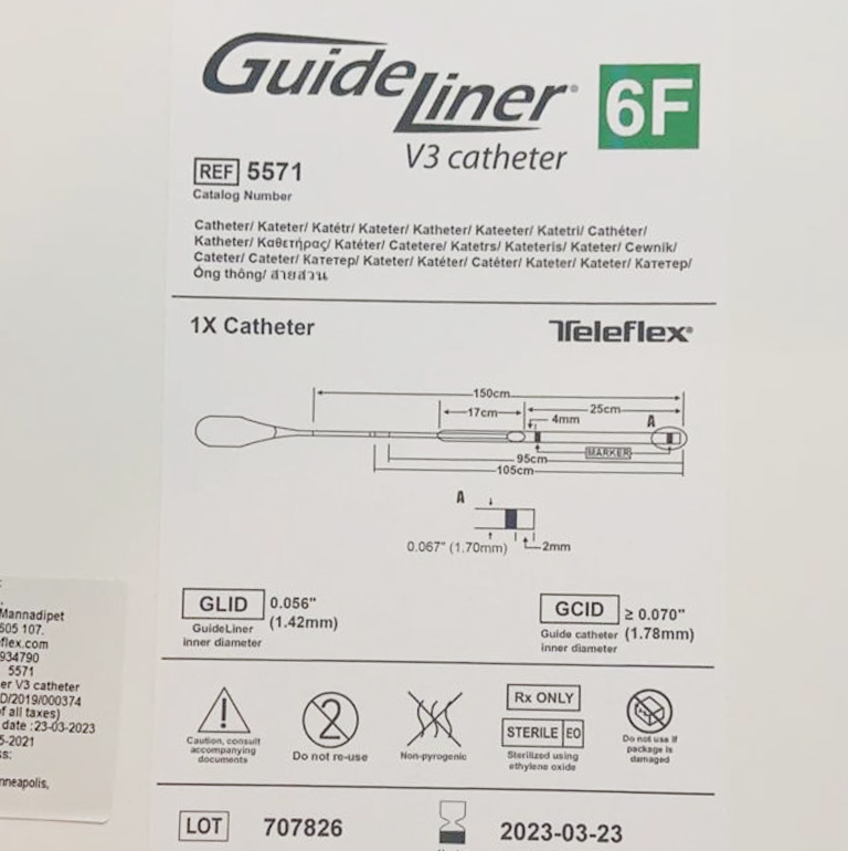 GuideLiners-V3Catheter-6F