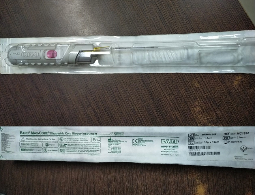 Bard Disposable Core Biospy MC1810