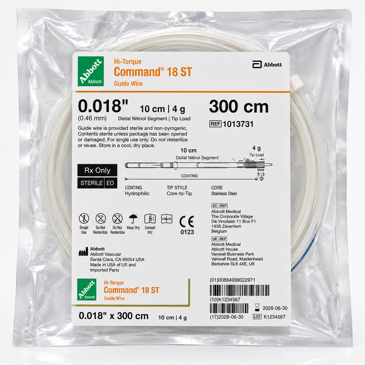 Abbott Command Wire available